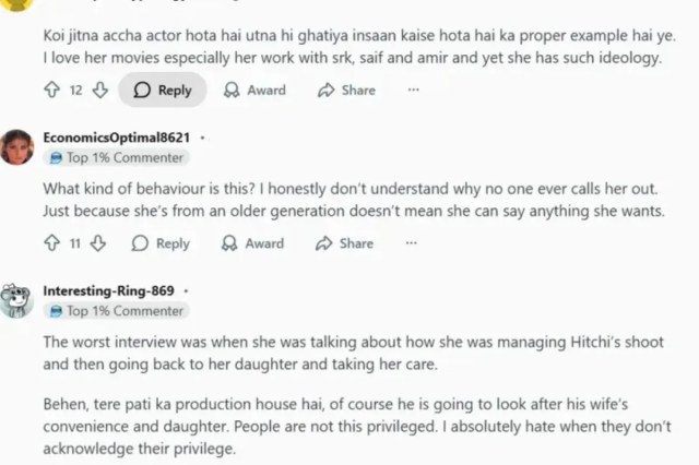 Rani Mukerji Trolled after his women spark statement