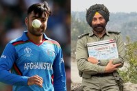 Afghanistan captain Rashid Khan recently post his excitement to watch border 2 ahan shetty varun dhawan reaction