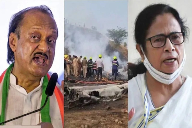 Ajit Pawar death Mamata Banerjee reaction