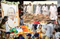 Ajit Pawar's funeral