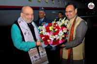 Amit Shah 10,000 police constables hand over appointment letters today in Jaipur Arrived in Jodhpur late at night