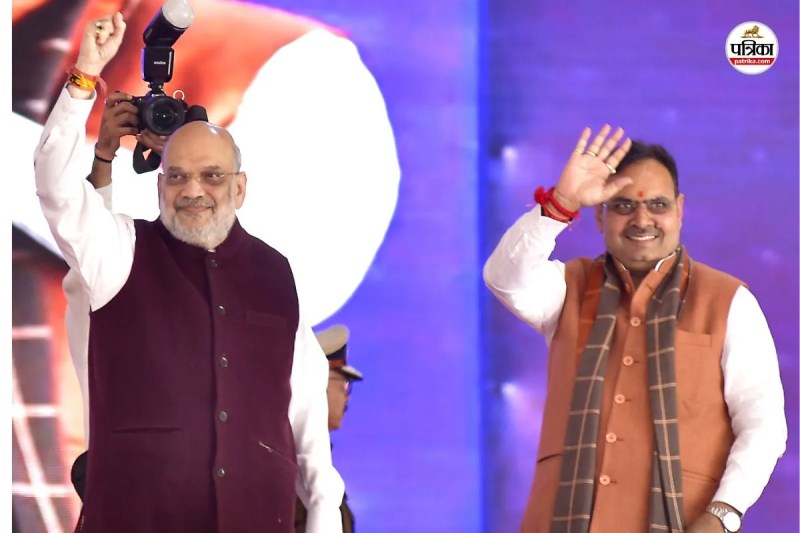 Amit Shah CM Bhajanlal closed-door meeting for an hour Will there be a Rajasthan cabinet reshuffle now