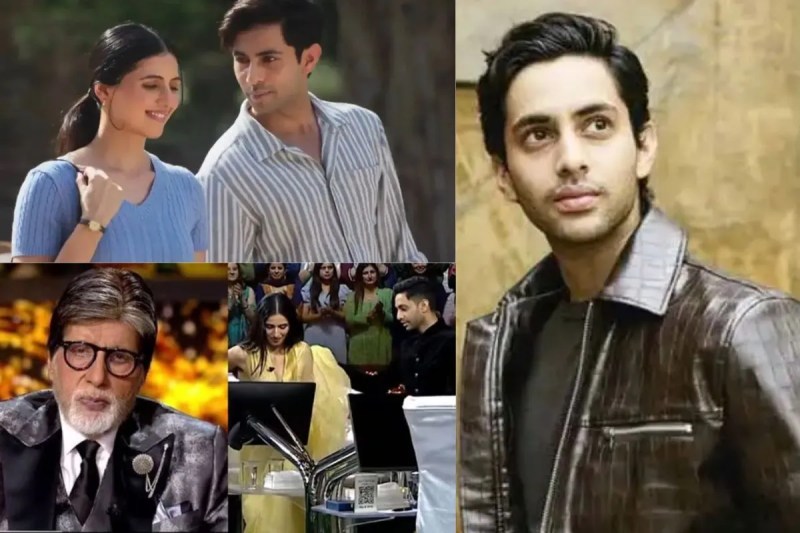 Amitabh Bachchan teases grandson Agastya Nanda after he set Simar Bhatia saree pallu