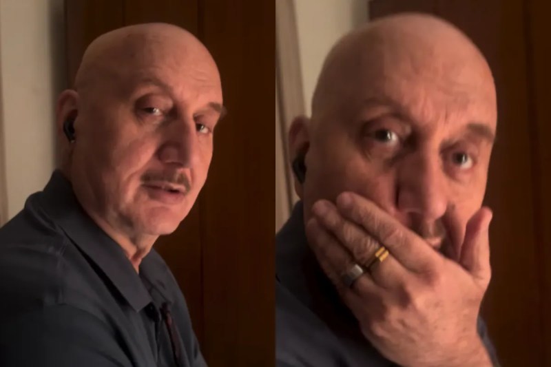 Anupam Kher Slap Viral Video