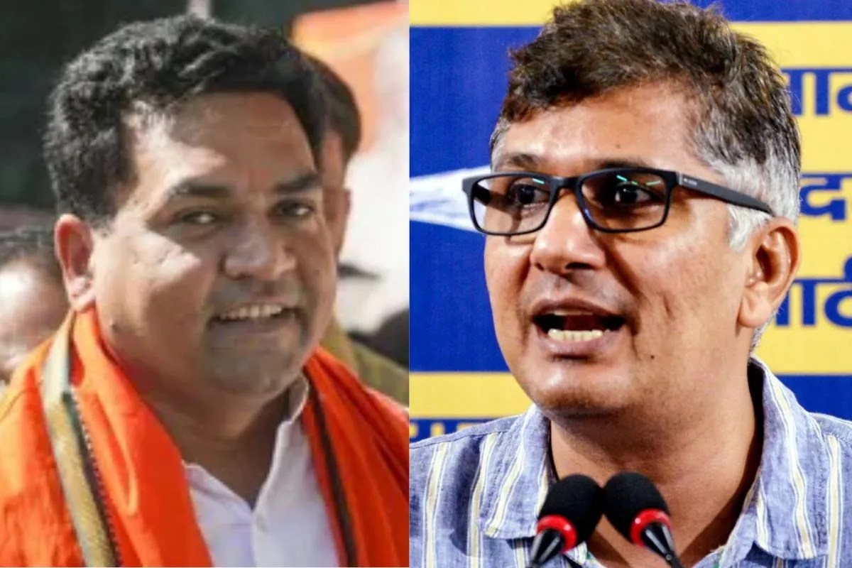 Delhi Politics BJP attack AAP leader Atishi video Aam Aadmi Party counter attack