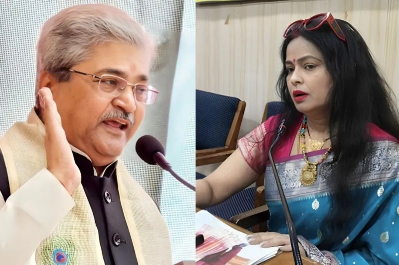 BJP leader Dushyant Gautam has filed a case against actress Urmila Sanawar and former MLA Suresh Rathore