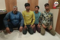 Bharatpur illegal mining stop police team attacked and beaten up four people arrested