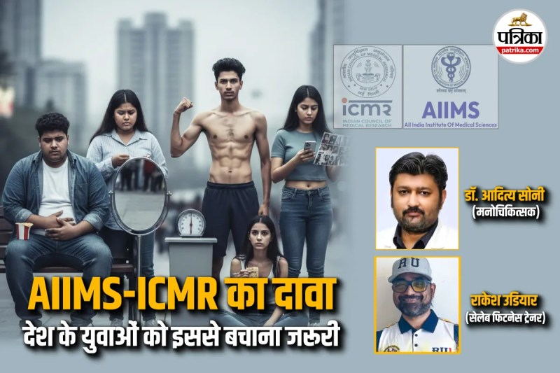 Big Mental Health Issue, Mental Health Issue, AIIMS ICMR Research, Indian Youth health Issues, Body Image Distress,