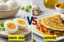 boiled egg vs omelette protein, boiled egg vs omelette calories