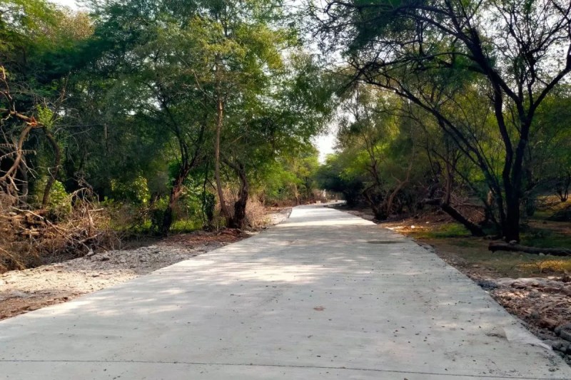 गंगरावल मंदिर में 13 सौ मीटर लंबा परिक्रमा मार्ग बनकर तैयार