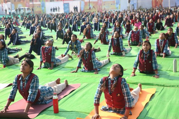 Yuva Divash Surya Namaskar