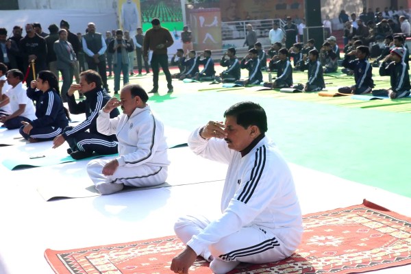 Yuva Divash Surya Namaskar