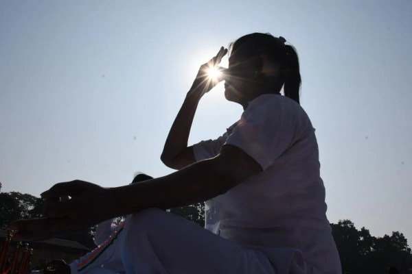 Yuva Divash Surya Namaskar