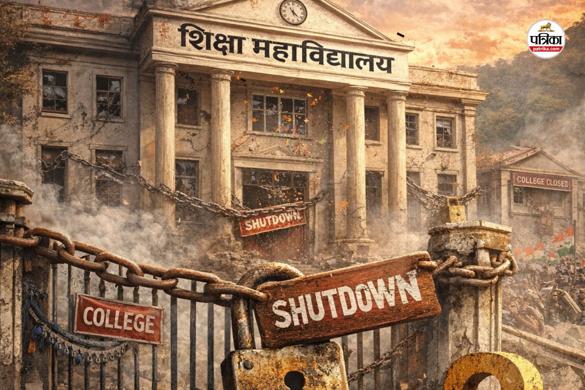 वर्ष 2030 तक बंद हो जाएंगे 175 में से 30% शिक्षा महाविद्यालय(photo-AI)