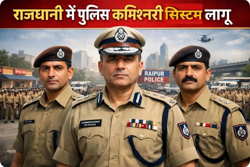 40 थानों की जिम्मेदारी होगी कमिश्नर पर (photo source- Patrika)