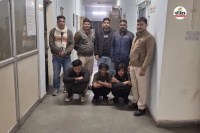 अंतरराज्यीय साइबर ठगी गिरोह के 3 सदस्य अरेस्ट, पत्रिका फोटो