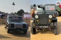 कंपनी क्वार्टर हवलदार अब्दुल हमीद की आरसीएल जीप प्रदर्शित, पत्रिका फोटो