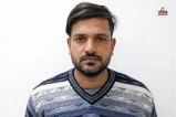 ब्लूटूथ से नकल का का आरोपी विकेश कुमार मान अरेस्ट, पत्रिका फोटो