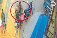 गणेश मंदिर में पूजा के बाद महिला ने की चोरी (फोटो सोर्स- पत्रिका)