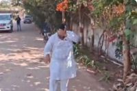 कांग्रेसी नेता की आत्महत्या की कोशिश (photo source- Patrika)