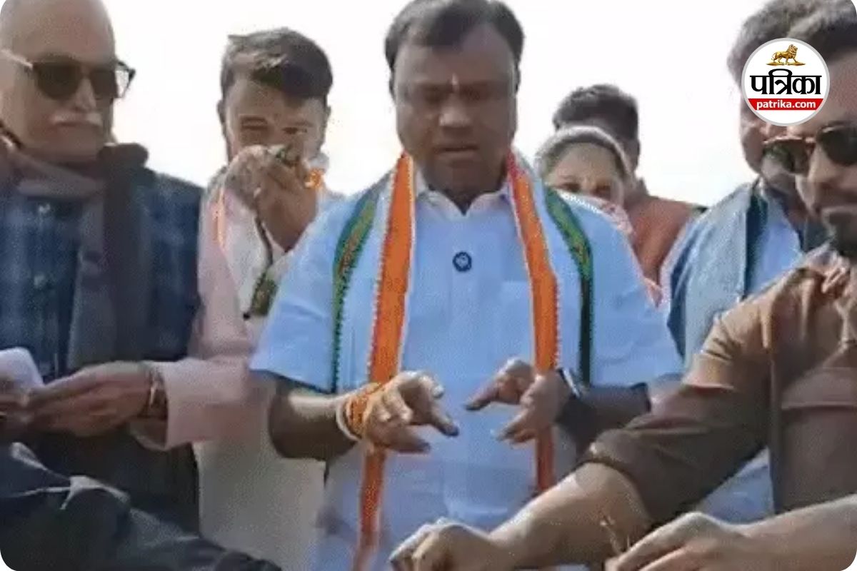 छत्तीसगढ़ में 26 करोड़ का धान खराब (photo source- Patrika)