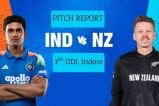 IND vs NZ 3rd ODI Pitch Report