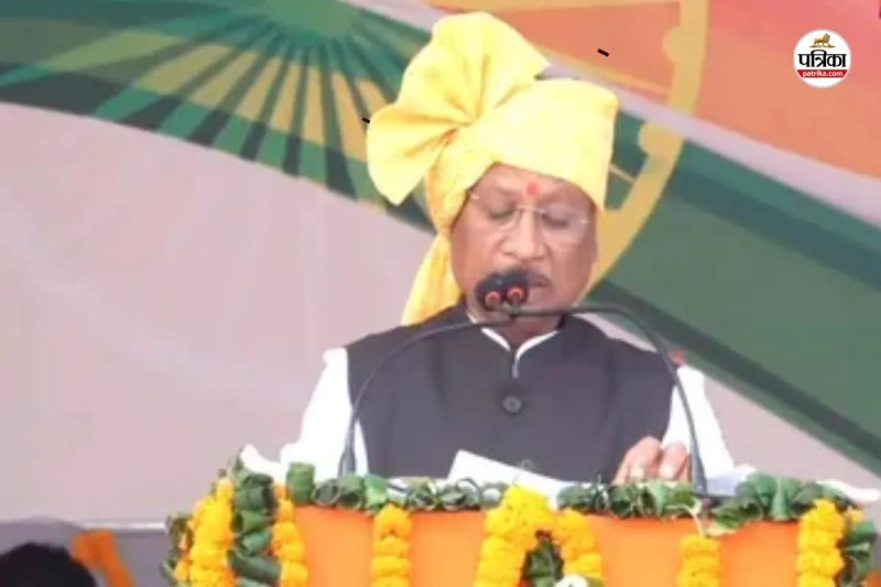 Republic Day 2026: बिलासपुर में मुख्यमंत्री साय ने फहराया तिरंगा, ली परेड की सलामी...(photo-patrika)