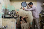 soldier attacked his wife and daughter with roti making pan daughter died banda news