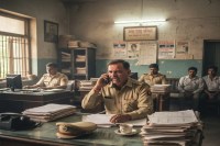 police officer spoke obscenely to woman took off his clothes and created ruckus etah