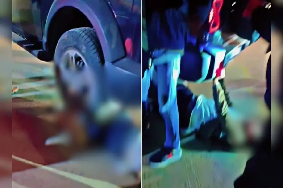 लखनऊ में सनसनीखेज वारदात: थार सवारों ने कारोबारी को कुचलने की कोशिश, दोनों पैर गंभीर रूप से घायल (फोटो सोर्स : WhatsApp News Group)