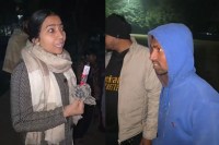 boy and girl late night objectionable condition found in Delhi City Park BJP councillor angry