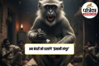 Man mimicking langur voice for monkey control, Government job for monkey scarers in Delhi, Smart monkey snatches mobile in Vrindavan, Monkey in Delhi Assembly