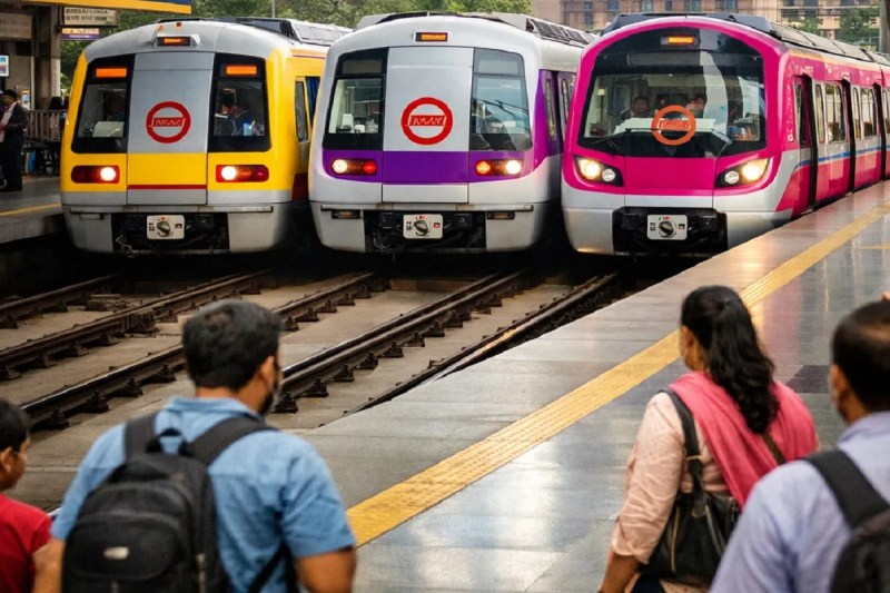Central Secretariat to become Delhi Metro triple interchange station