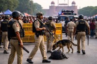 delhi security alert before republic day 2026 due to terror attack and gangster nexus