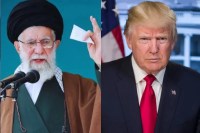 Donald Trump and Khamenei0