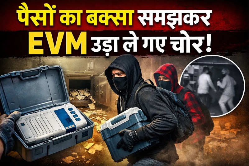 Thieves stole EVMs in Pune mistaking them for money boxes