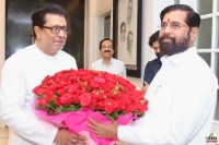 Eknath Shinde meets Raj Thackeray