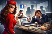 facebook honeytrap gugugram businessman got balckmailed by female online friend
