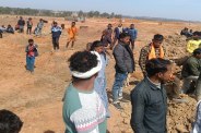 Bauxite mines protest
