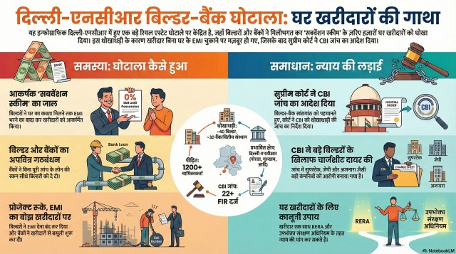 flats sale Fraud in NCR Rouse Avenue Court notice to Rudra Buildwell Constructions Private Limited based on CBI 
