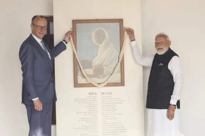 PM Narendra modi in Sabarmati Shram