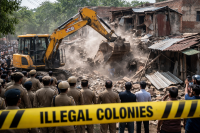 dhar administration orders bulldozer action on Illegal Colonies MP News