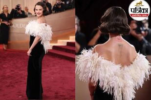 Selena Gomez dress, Golden Globes red carpet,