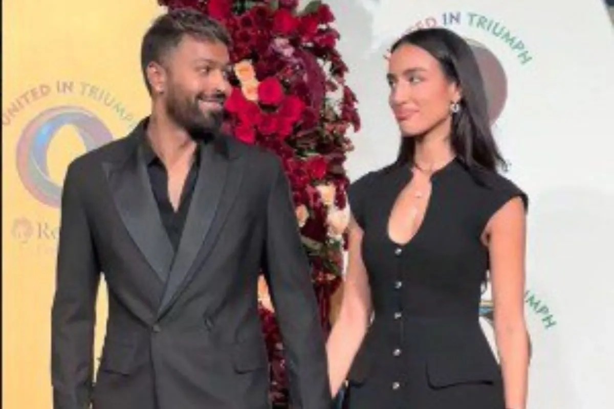 Hardik Pandya and Mahieka Sharma