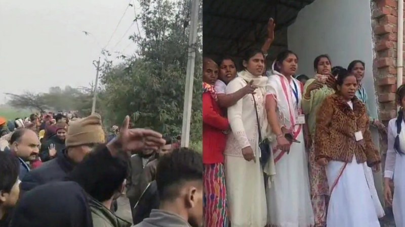 दोनों पक्षों में हुई बहस (फोटो सोर्स- पत्रिका)