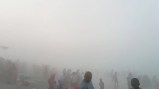 गंगा के तट पर कोहरे का असर फोटो सोर्स- पत्रिका