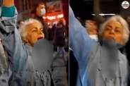Iranian Old Woman Protest
