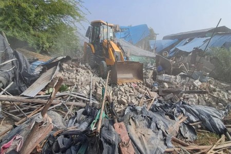 JCB action in Jodhpur