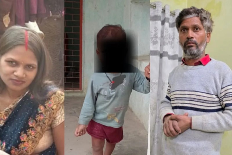 कानपुर में नशे में पति ने की पत्नी और बेटे की हत्या