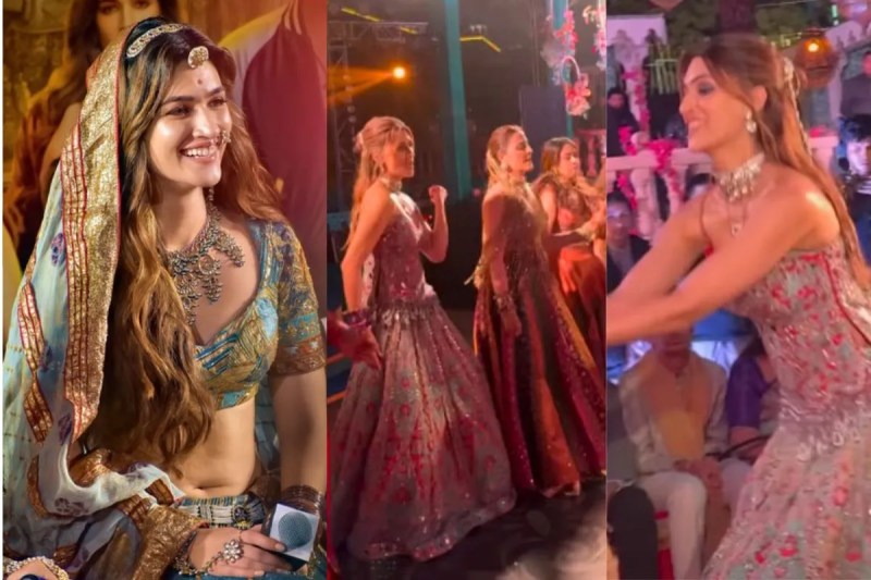 लॉलीपॉप लागेलू... पर थिरकीं कृति सेनन, इस वीडियो ने इंटरनेट पर लगाई आग